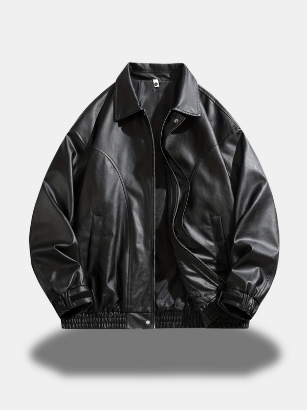 "Harrington" Leather Jacket